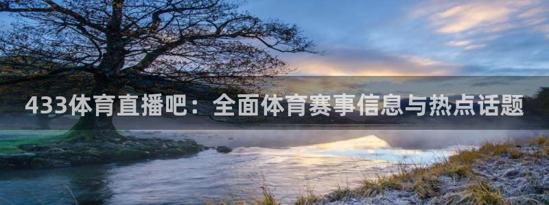 433体育直播吧：全面体育赛事信息与热点话题