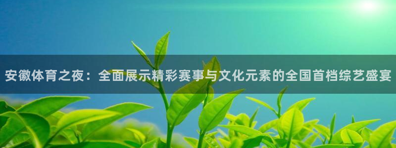 安徽体育之夜：全面展示精彩赛事与文化元素的全国首档综艺盛宴