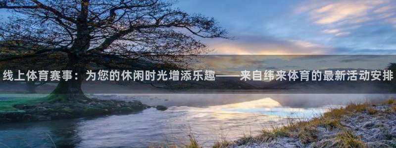 线上体育赛事：为您的休闲时光增添乐趣——来自纬来体育的最新活动安排