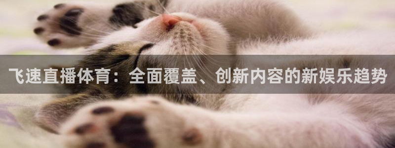 飞速直播体育：全面覆盖、创新内容的新娱乐趋势