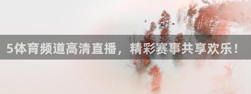 5体育频道高清直播，精彩赛事共享欢乐！