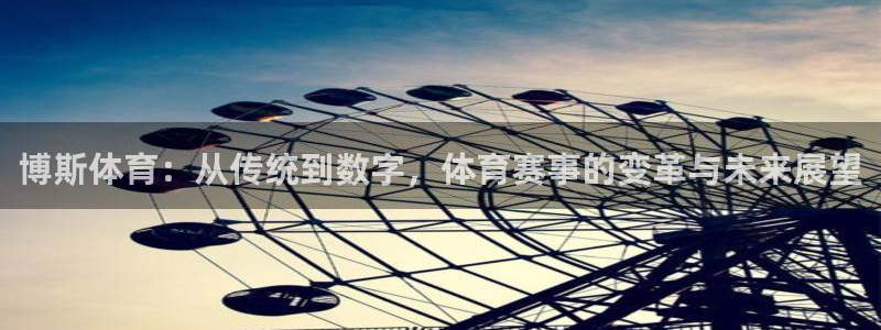博斯体育：从传统到数字，体育赛事的变革与未来展望